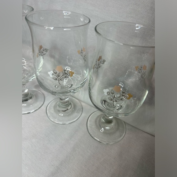 Set of 4 Pfaltzgraff Remembrance Goblets - Picture 7 of 9